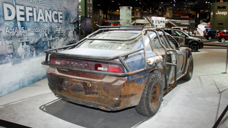 Illustration for article titled Is Dystopia So Bad If We Get Badass Cars?